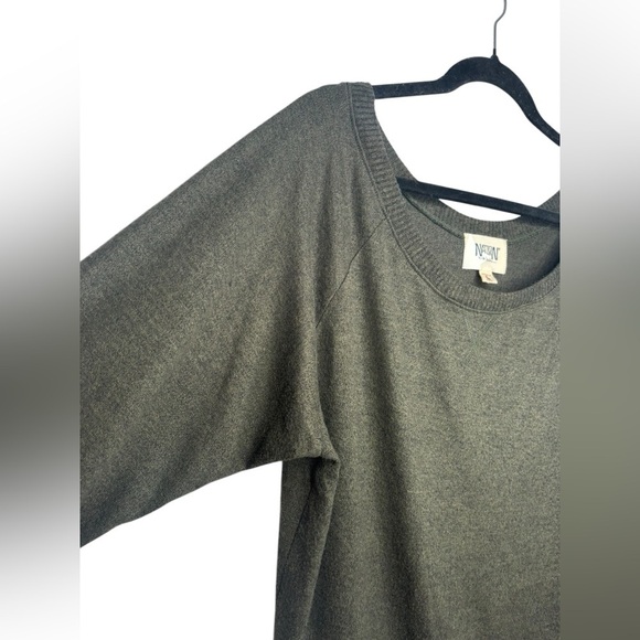 Nation LTD Dark Green Scoop Neck Long Sleeve Sweater Size Large - Picture 4 of 9